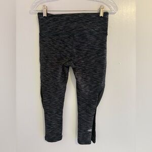 Alo Cropped Leggings With Mesh Sides Small